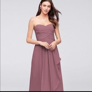 Davids Bridal Quartz bridesmaid dress size 10